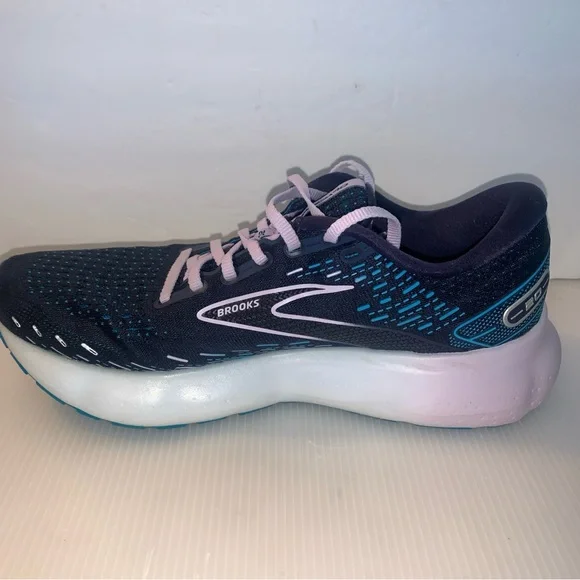 Brooks Glycerin 20 running jogging sneakers shoes women’s size:10 blue - Picture 4 of 13